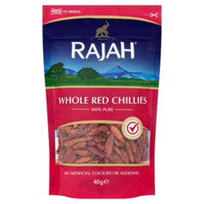 Rajah Whole Red Chillies