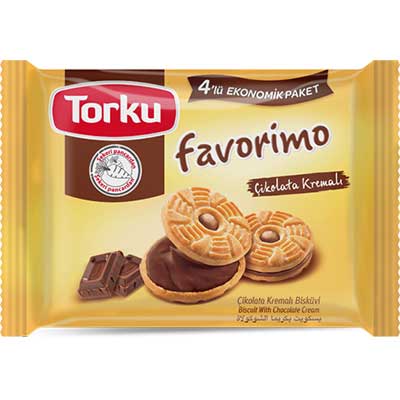 Torku Chocolate Cream Filled Biscuits