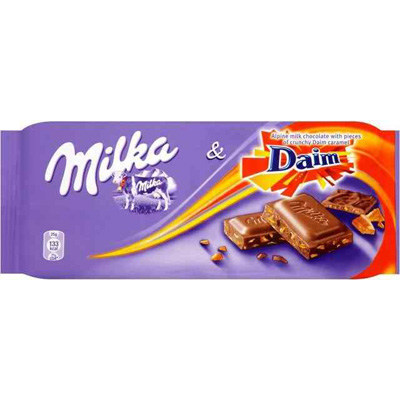 Milka & Daim Chocolate Bar