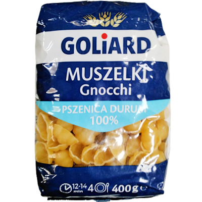 Goliard durum wheat Shell Pasta