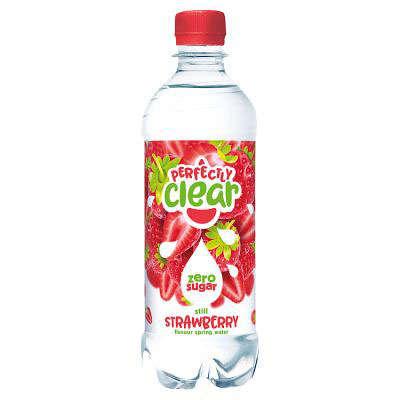 Perfectly Clear Still Strawberry Flavour Spring Water