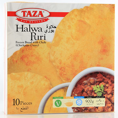 Taza Halwa Puri