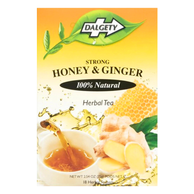 Dalgety Strong Honey & Ginger 18 Herbal Teabags