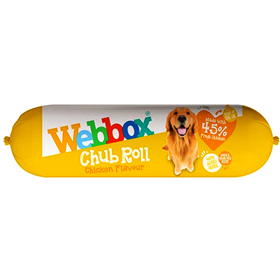 Webbox Chub Roll Chicken Flavour 1-7 Years