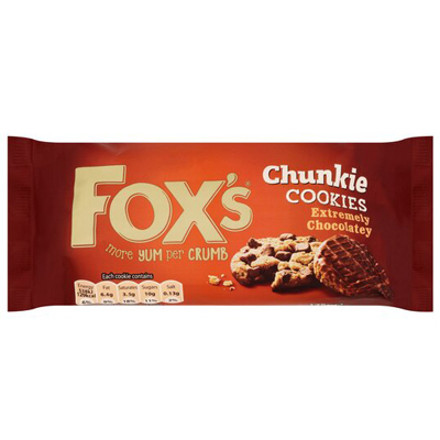 Foxs Extremely Chocolate Chunkie Cookies