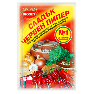 Bioset Sweet Red Pepper seasoning