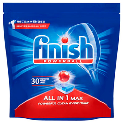 Finish All In 1 Max Dishwasher Tablets, Original Scent