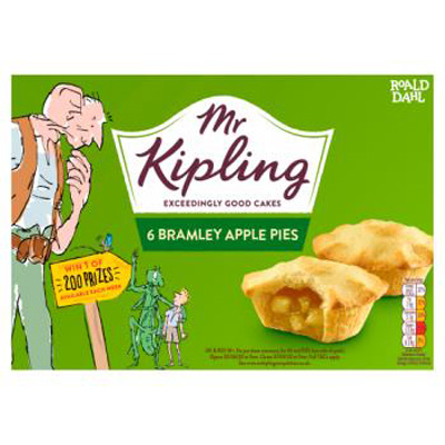 Mr Kipling 6 Bramley Apple Pies