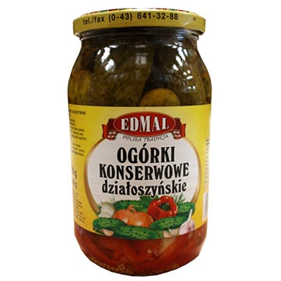 Edmal Ogorki Konserwowe Dziatosznskie (cucumber Conserve)