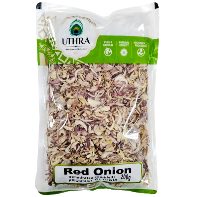 Uthra Red Onion Dehydrated Kibbled