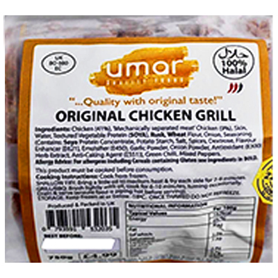 Umar original chicken grill