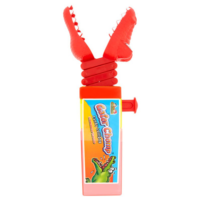 Kidsmania Gator Chomp Candy Lollipop Strawberry Flavour