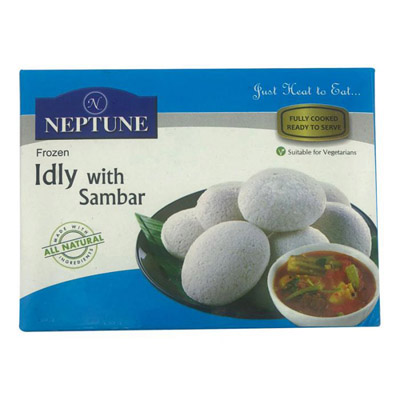 Neptune Idli With Sambar