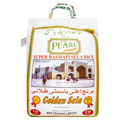 White Pearl Super Basmati Sela Rice