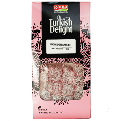 Gama Turkish delight pomegranate