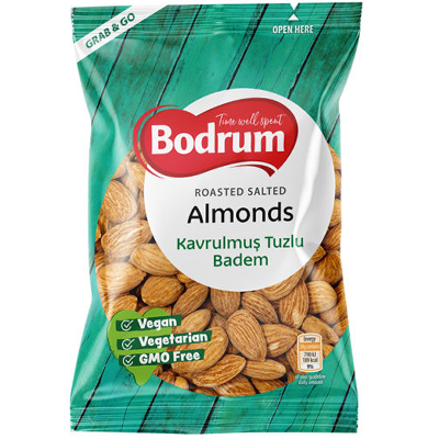 Bodrum roasted salted almonds