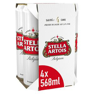 Stella Artois 4 Pack