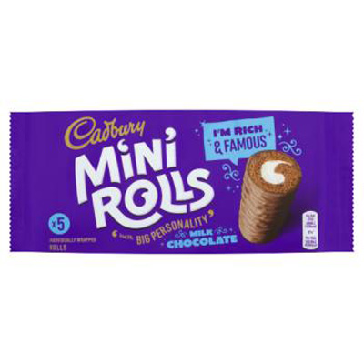 Cadbury Milk Chocolate Mini Rolls