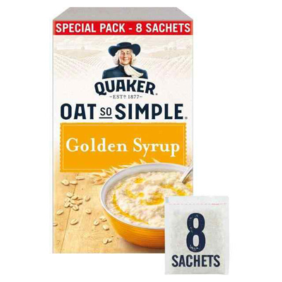 Quaker Oat So Simple Golden Syrup Porridge