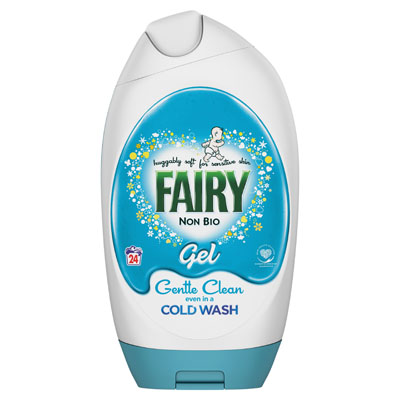 Fairy Non Bio Washing Liquid Gel For Sensitive Skin 24 Washes