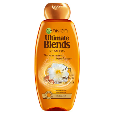 Garnier Ultimate Blends Argan Oil Shiny Hair Shampoo