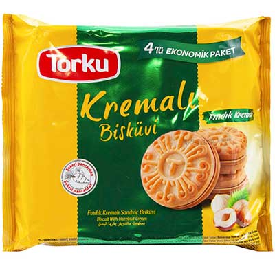 Torku Hazelnut Cream Biscuits