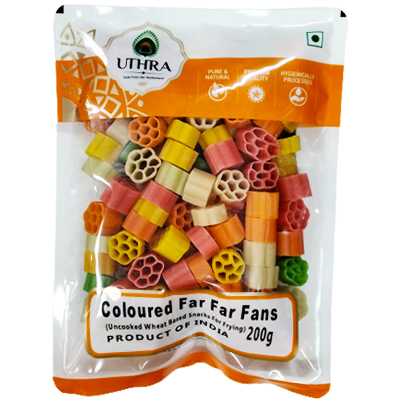 Uthra Coloured Far Far Fans