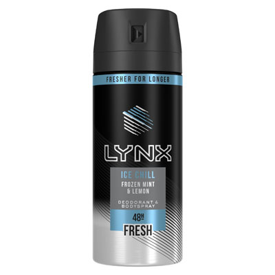 Lynx Ice Chill Body Spray For Men