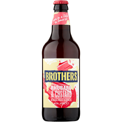 Brothers Rhubarb And Custard English Cider