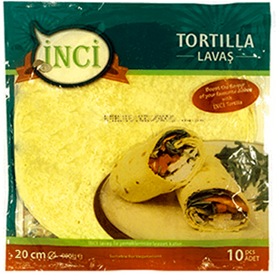 Inci Tortilla Lavas Wraps