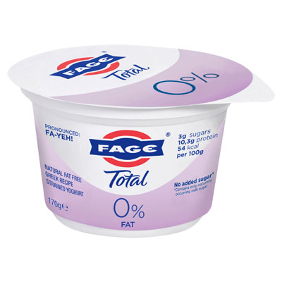 Fage Natural Fat Free Greek Recipe Strained Yoghurt