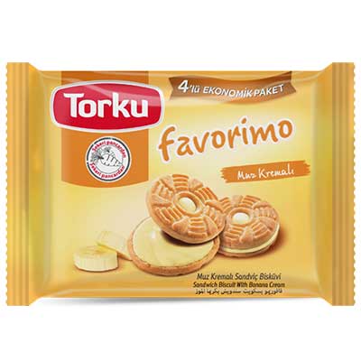 Torku Banana Cream Biscuit