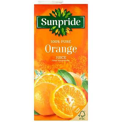 Sunpride orange juice