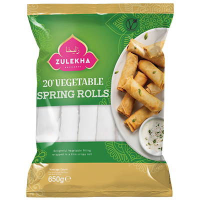 Zulekha 20 Vegetable Spring Rolls