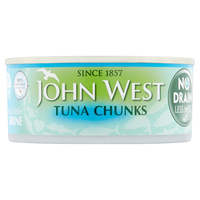 John West No Drain Tuna Chunks