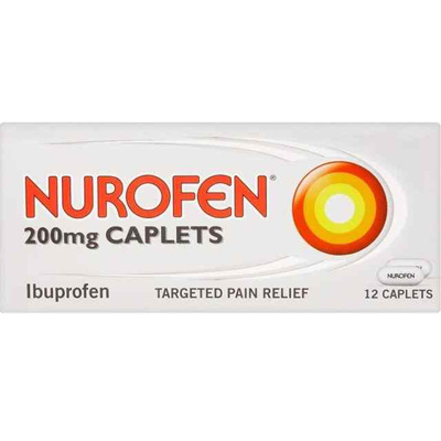 Nurofen Ibuprofen 12 Caplets