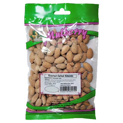 Mulberry Roasted Salted Almonds