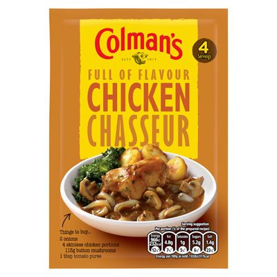 Colmans Chicken Chasseur Recipe Mix