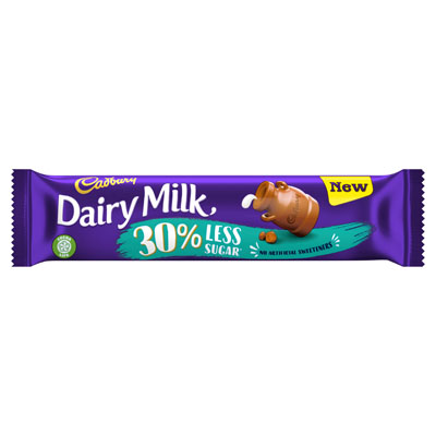 Cadbury Dairy Milk 30% Less Sugar