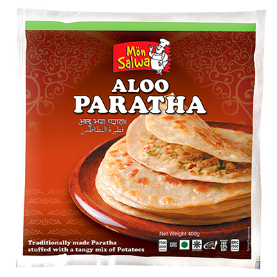 Mon salwa aloo paratha