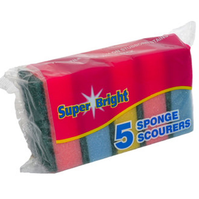 Super Bright Cleaning Sponges