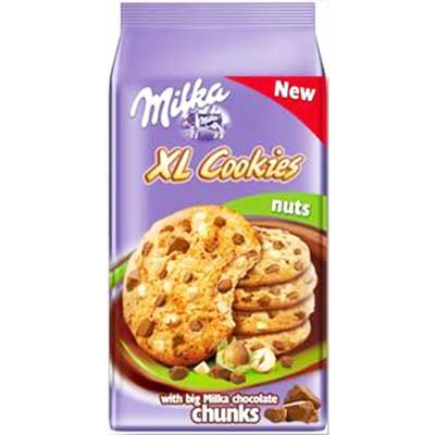 Milka - Xl Cookies With Nuts