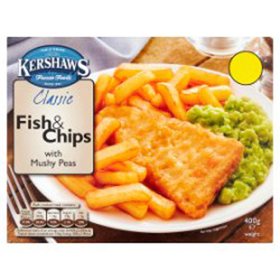 Kershaws Classic Fish & Chips With Mushy Peas