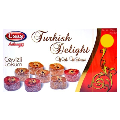 Usas Turkish Delight With Walnut