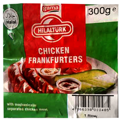 Hilalturk Chicken Frankfurthers