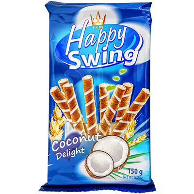 Happy Swing Wafer Rolls