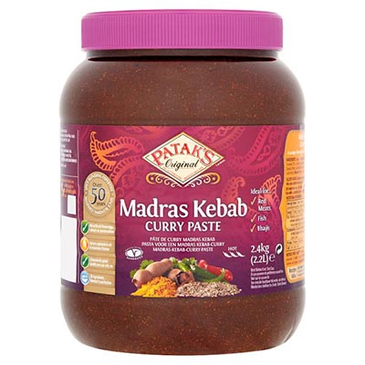 Pataks Madras Kebab Curry Paste