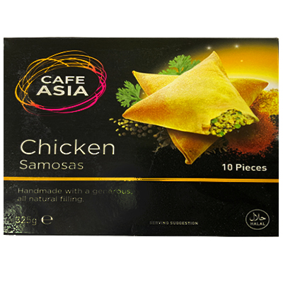 Cafe Asia 10 Chicken Samosa