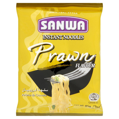 Sanwa Oriental Style Instant Noodles Prawn Flavour