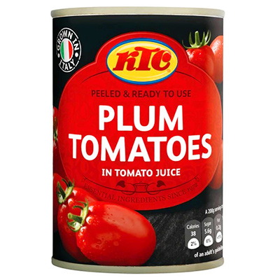 Ktc plum tomatoes